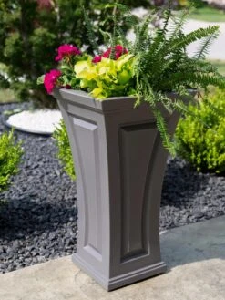 Cambridge Tall Planter, 28" Height -GardenPro Shop 8613524 08V