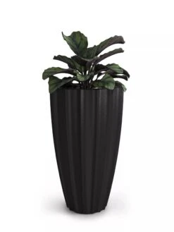 Sedona Tall Planter, 28" Height -GardenPro Shop 8613525 03V