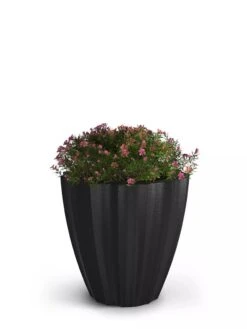Sedona Round Planter, 18" Diameter 10 Sedona Round Planter, 18" Diameter -GardenPro Shop 8613526 02V