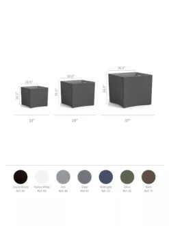 TruDrop One Pinch Planter, 23" Diameter -GardenPro Shop 8613631 05V 3 4 1