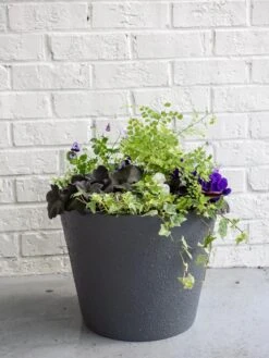 Self-Watering FiberStone Planters -GardenPro Shop 8613676 8646 self watering fiber clay pot 17 inches