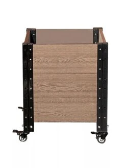 Mobile Deep Root Corner Planter -GardenPro Shop 8614266 03V