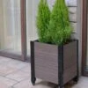 Mobile Deep Root Corner Planter