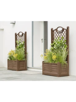 Separate Flower Box With Trellis -GardenPro Shop webimage 8613626 02V
